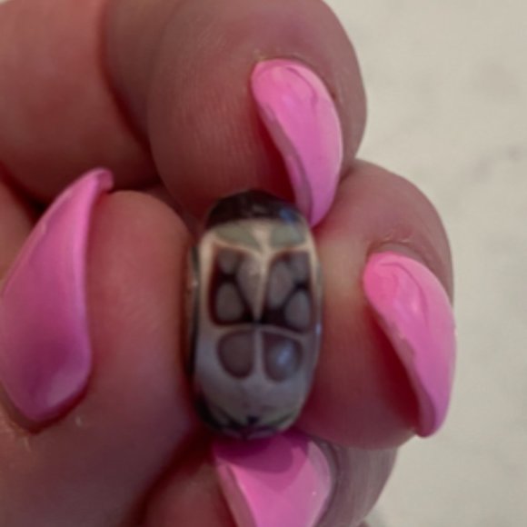 Pandora Retired Purple Butterfly Murano Glass Charm - Picture 2 of 3